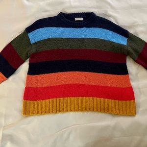 Urban outfitters multi color boyfriend sweater.  Size large